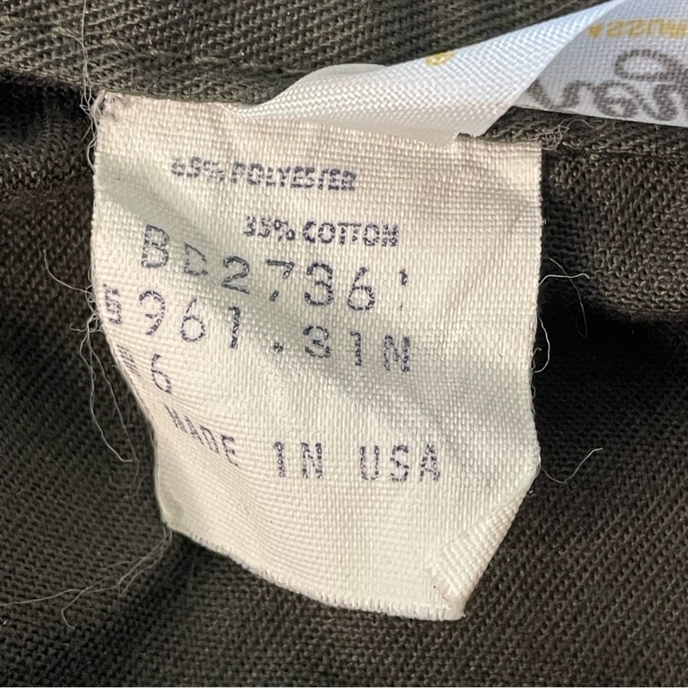 Vintage Key Imperial Kids Mechanic Jumpsuit Coveralls Unlined USA 70s-80s Size 6 - Picture 10 of 11